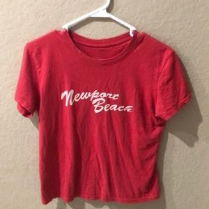 Brandy Melville newport beach shirt